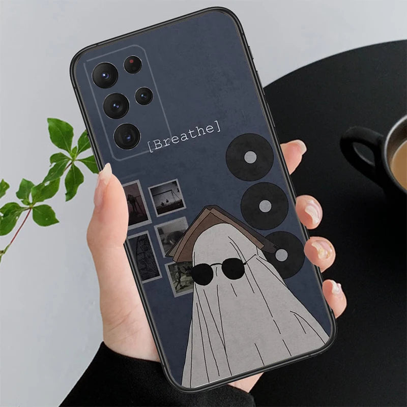 Halloween Ghost Case for Samsung Galaxy S25-S21