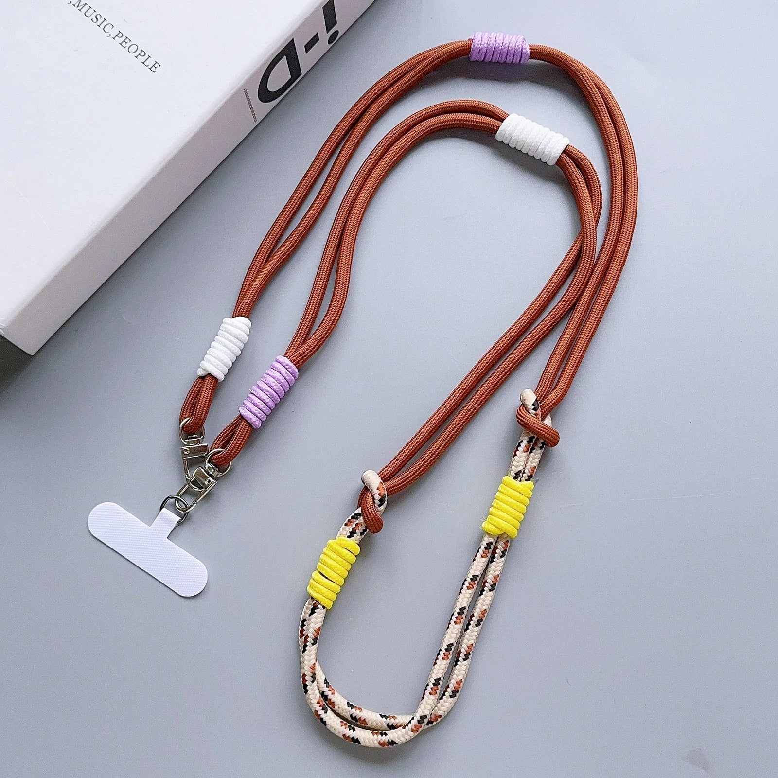 Personalisierter Trend Doppel-Farbiger Handy-Lanyard