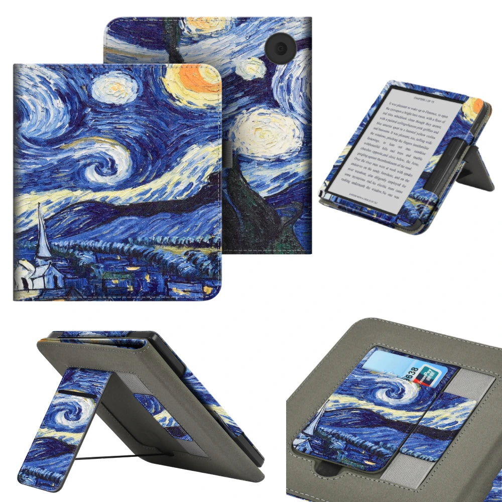 Hülle für Kobo Libra Color/2/H2O 7 Zoll