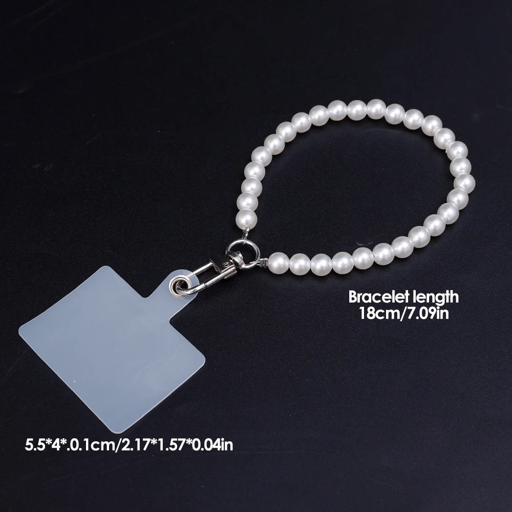 Universelles Handy-Lanyard mit Perlen und Clip