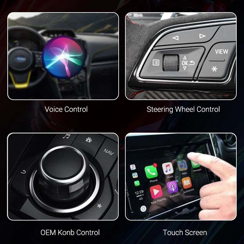 2025 2-in-1 Wireless CarPlay & Android Adapter