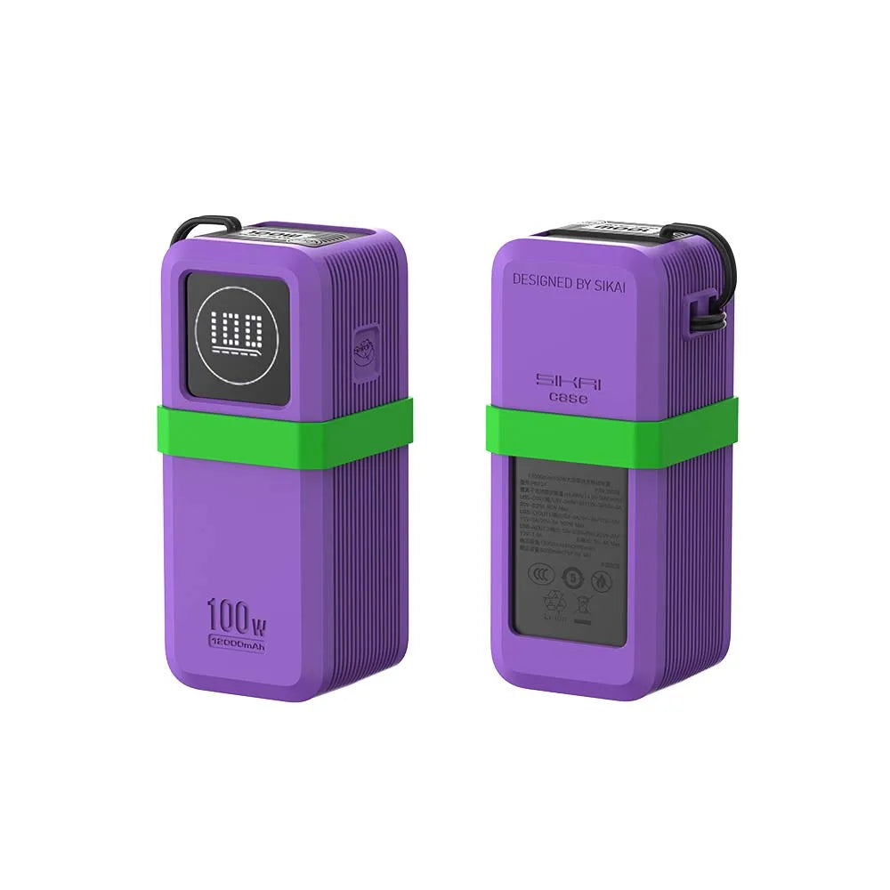 20000mAh Powerbank 130W Schnellladung mit Kabelfach