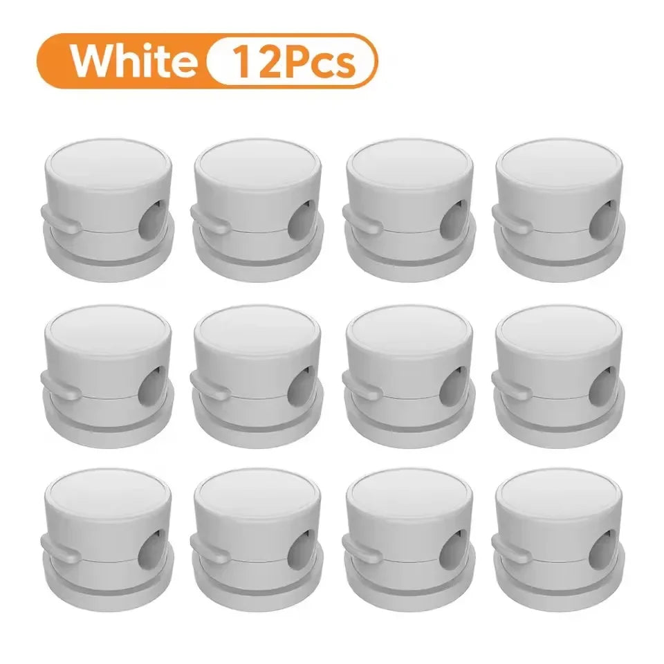 360° drehbarer Magnetischer Kabelhalter für Büro