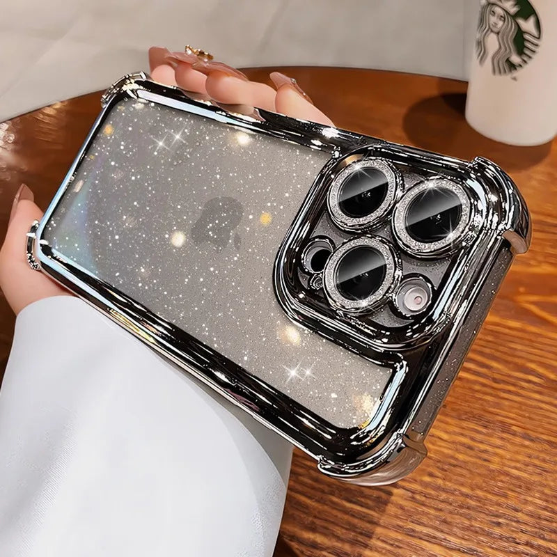 Luxus Glitzer Hülle für iPhone 17 Pro Max TPU