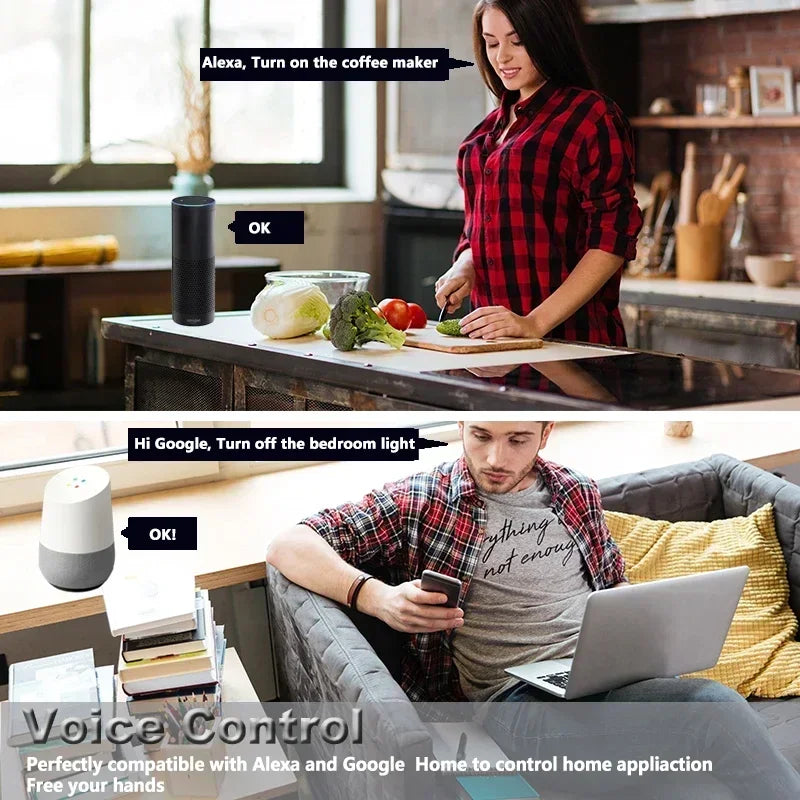 WiFi Smart Plug EU/UK/US mit App & Alexa Steuerung