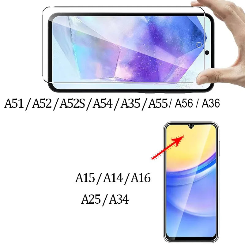 9H Panzerglas Schutzfolie für Samsung Galaxy A-Serie