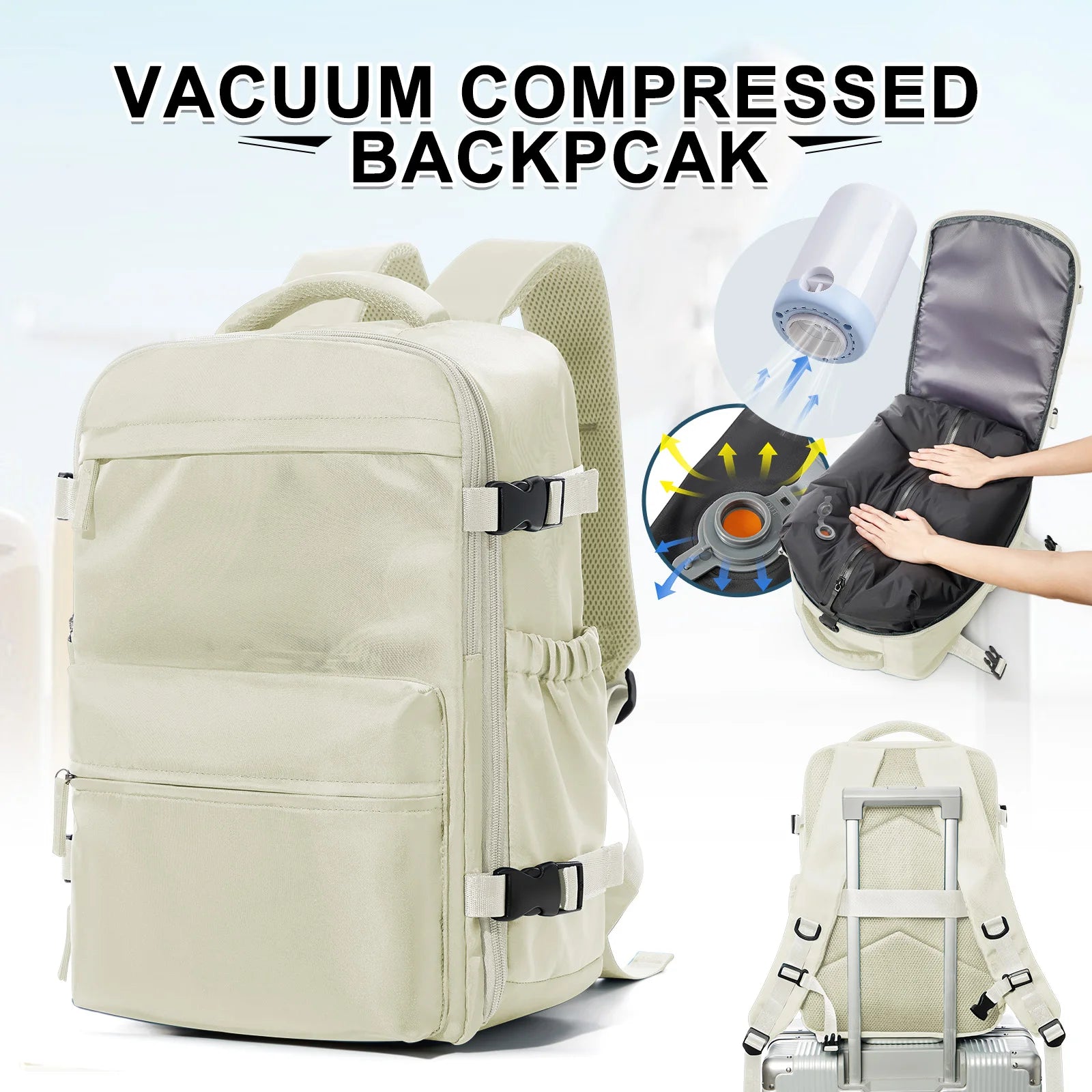 Modischer Laptop- & Reiserucksack