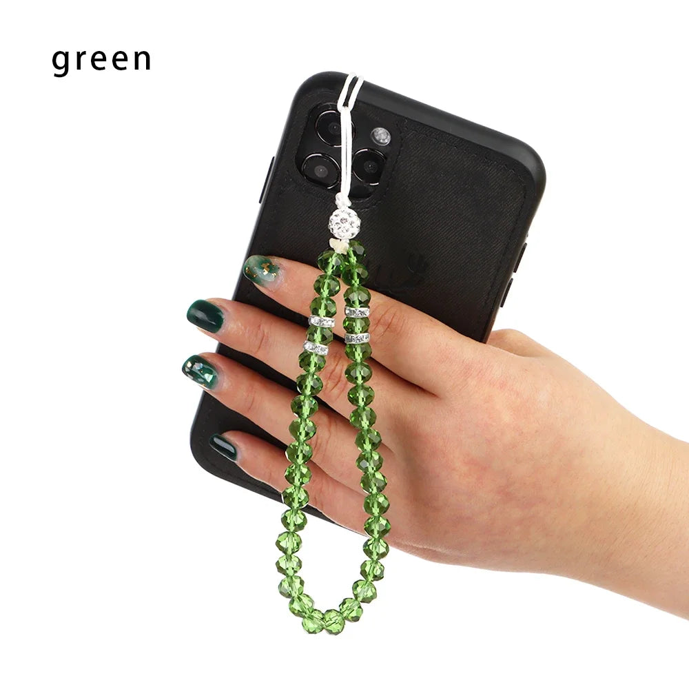 Bunte Anti-Verlust Handy Lanyard mit Kristallseil