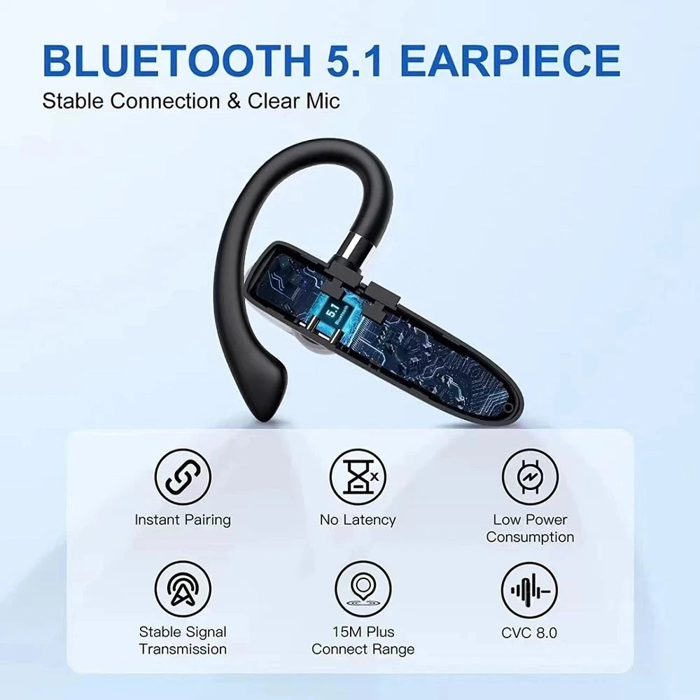 Drahtlose Bluetooth Kopfhörer mit Mikrofon und ENC