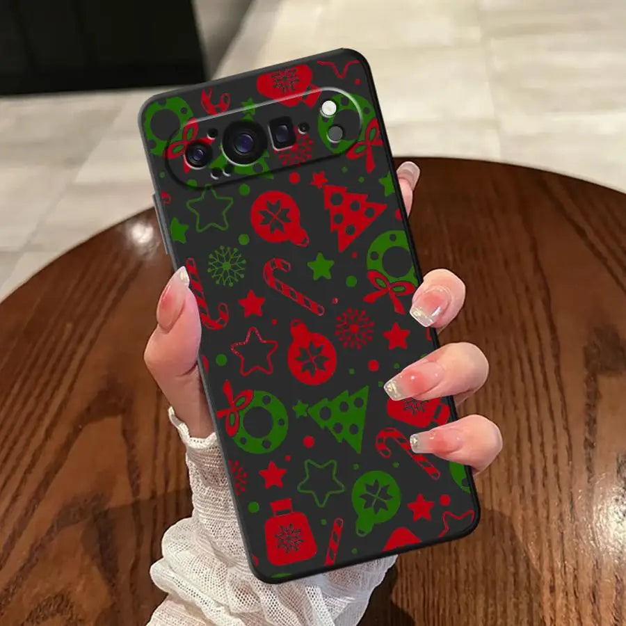 Luxurious soft TPU silicone case for Google Pixel 8, 9 and 10