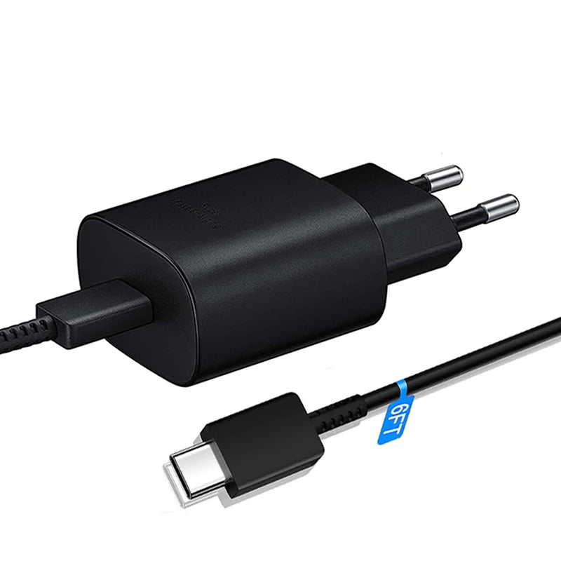25W USB-C Schnellladegerät mit Kabel
