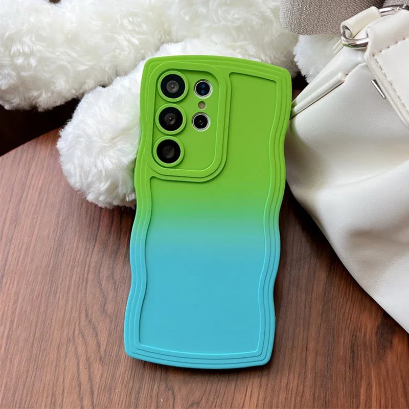 Gradient armband case with holder for Galaxy