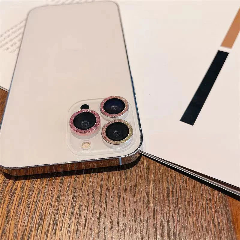 Metall-Ring Kameraobjektivschutz für iPhone 11–15 Pro Max