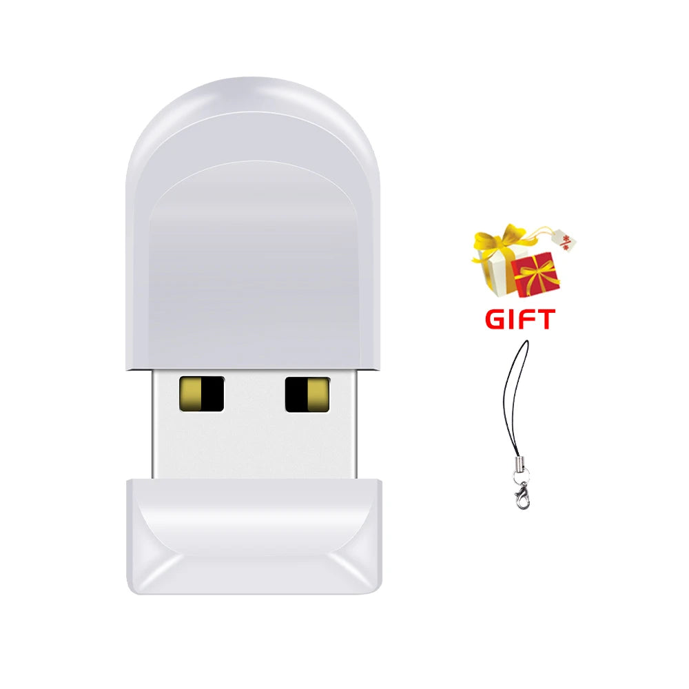 Mini USB 2.0 Flash Drive 128 GB Oval