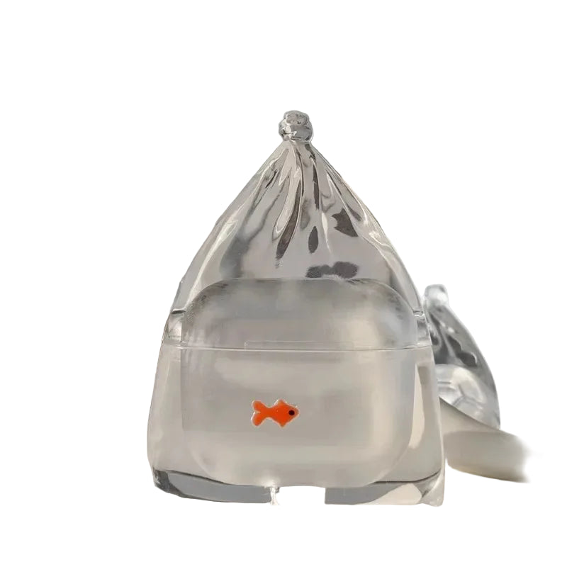 Transparente Silikon Fische Hülle für AirPods Pro