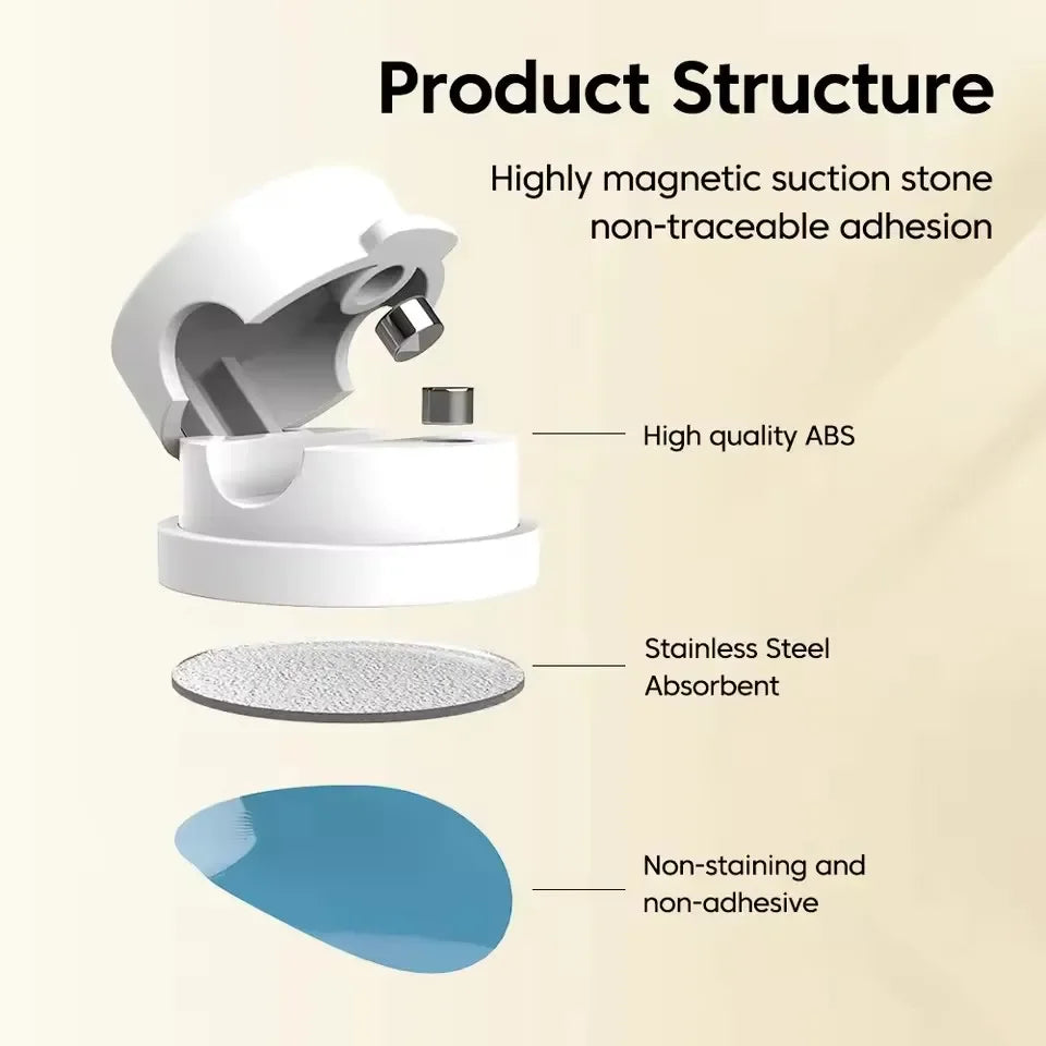 360° drehbarer Magnetischer Kabelhalter für Büro