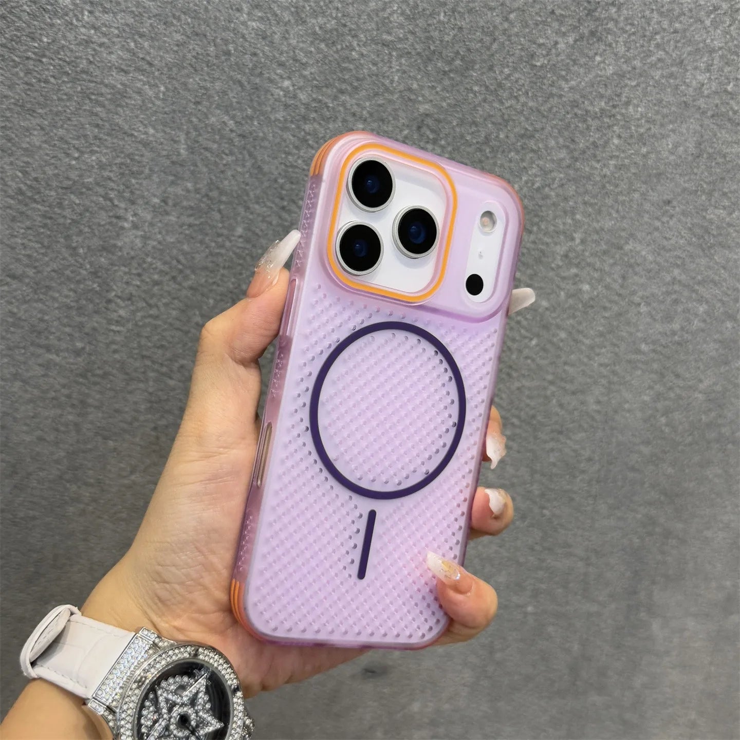 Breathable MagSafe case for iPhone 17 Pro Max