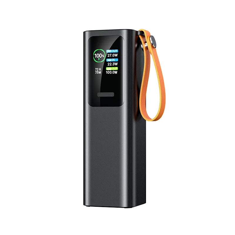 30000mAh Power Bank 100W PD Fast Charging TFT Display