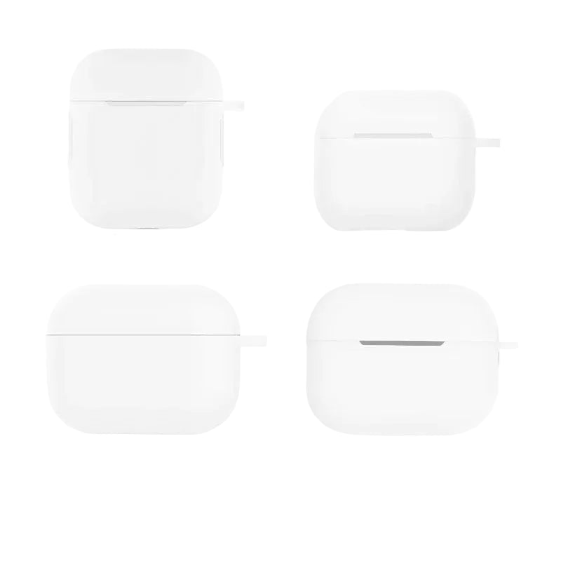 Rosa Silikon Airpods Hülle Schutzcase