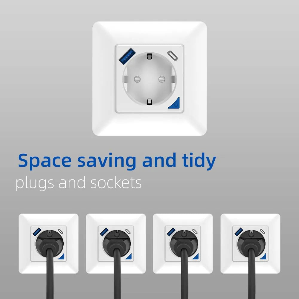Tuya WiFi 16A EU Steckdose Smart Plug Timer
