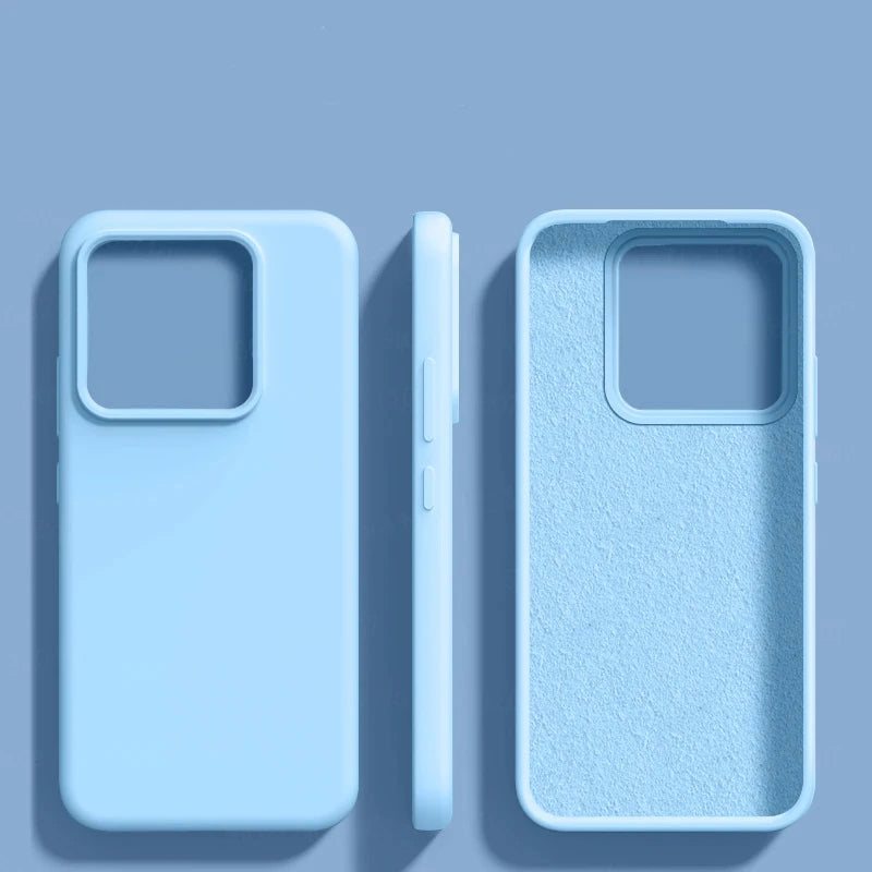 Luxus Flüssigsilikon Hülle für Xiaomi & Redmi