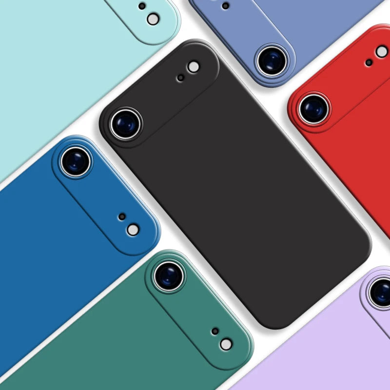 Für iPhone 17 Air & Pro Max Flüssigsilikon Hülle