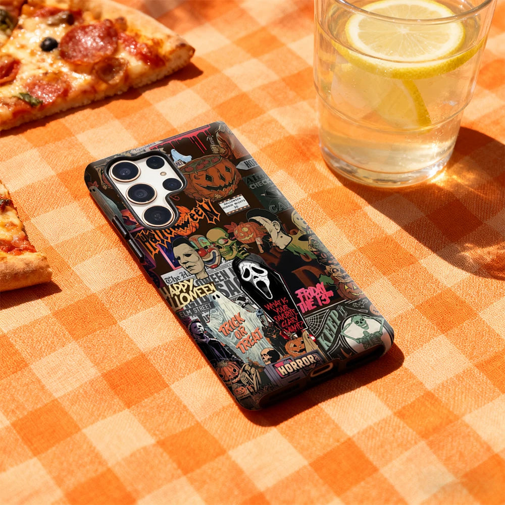 Halloween Horror Phone Case for Galaxy S25 S24 S23