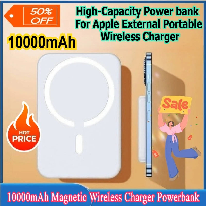 20W 10000mAh Magnetic Power Bank for iPhone
