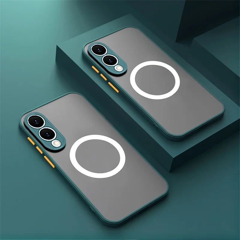 Matte Magnetic Case for Galaxy S25–A15 5G