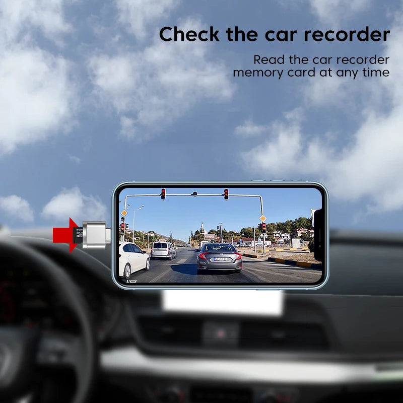 Micro SD TF card reader Lightning for iPhone