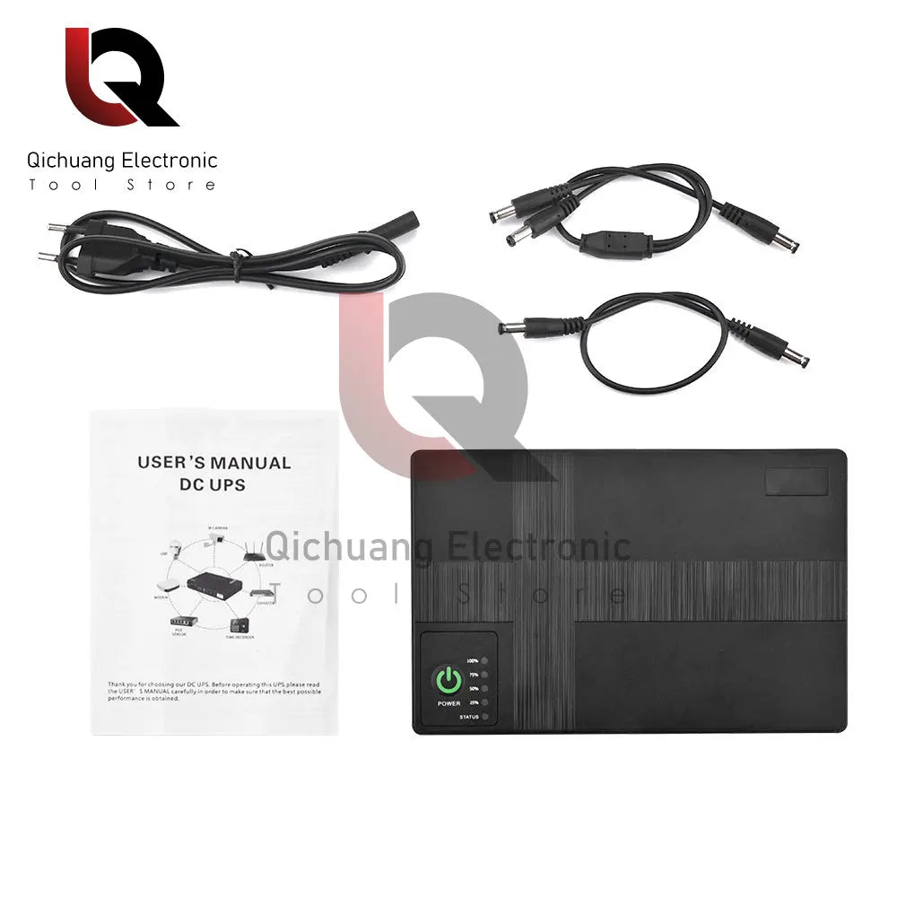 Power Bank 8800/10400mAh UPS 5‑24V emergency power