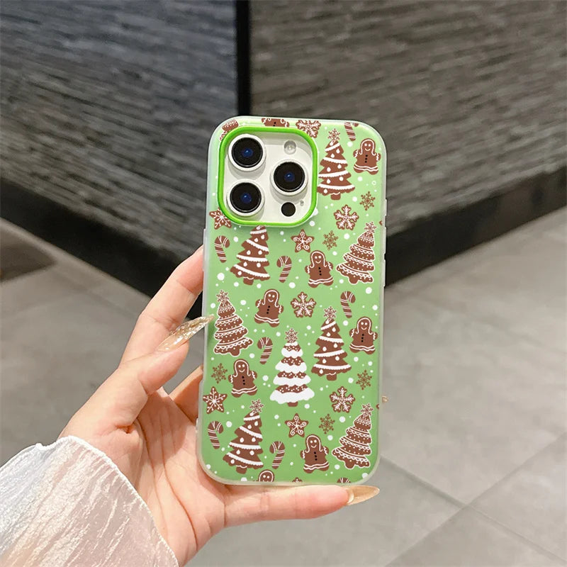 Cute Matte Christmas Tree Phone Case for Google Pixel