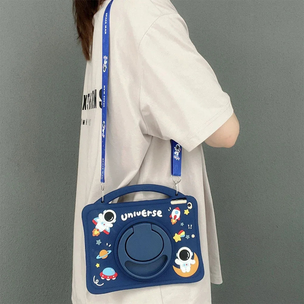 iPad Kinderhülle Cartoon Silikon