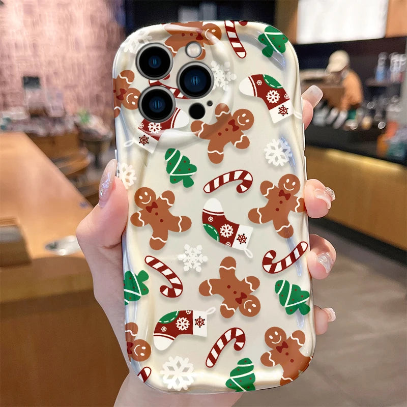 Christmas silicone case for iPhone 16 Pro Max