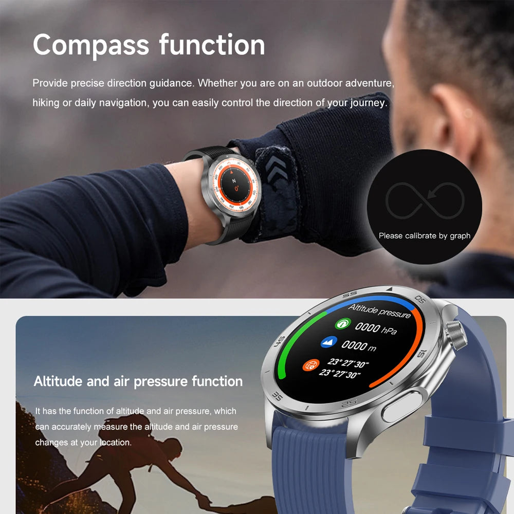 OPPO Watch X2 2025 Smartwatch mit GPS & Anruffunktions