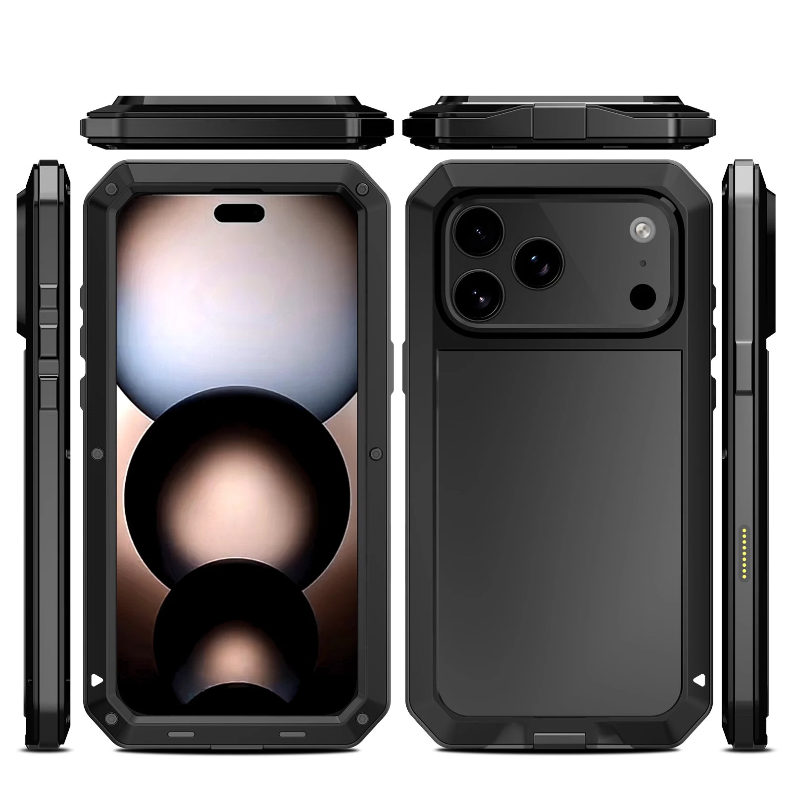 Robuste Metall-Schutzhülle für iPhone 17 Pro Max