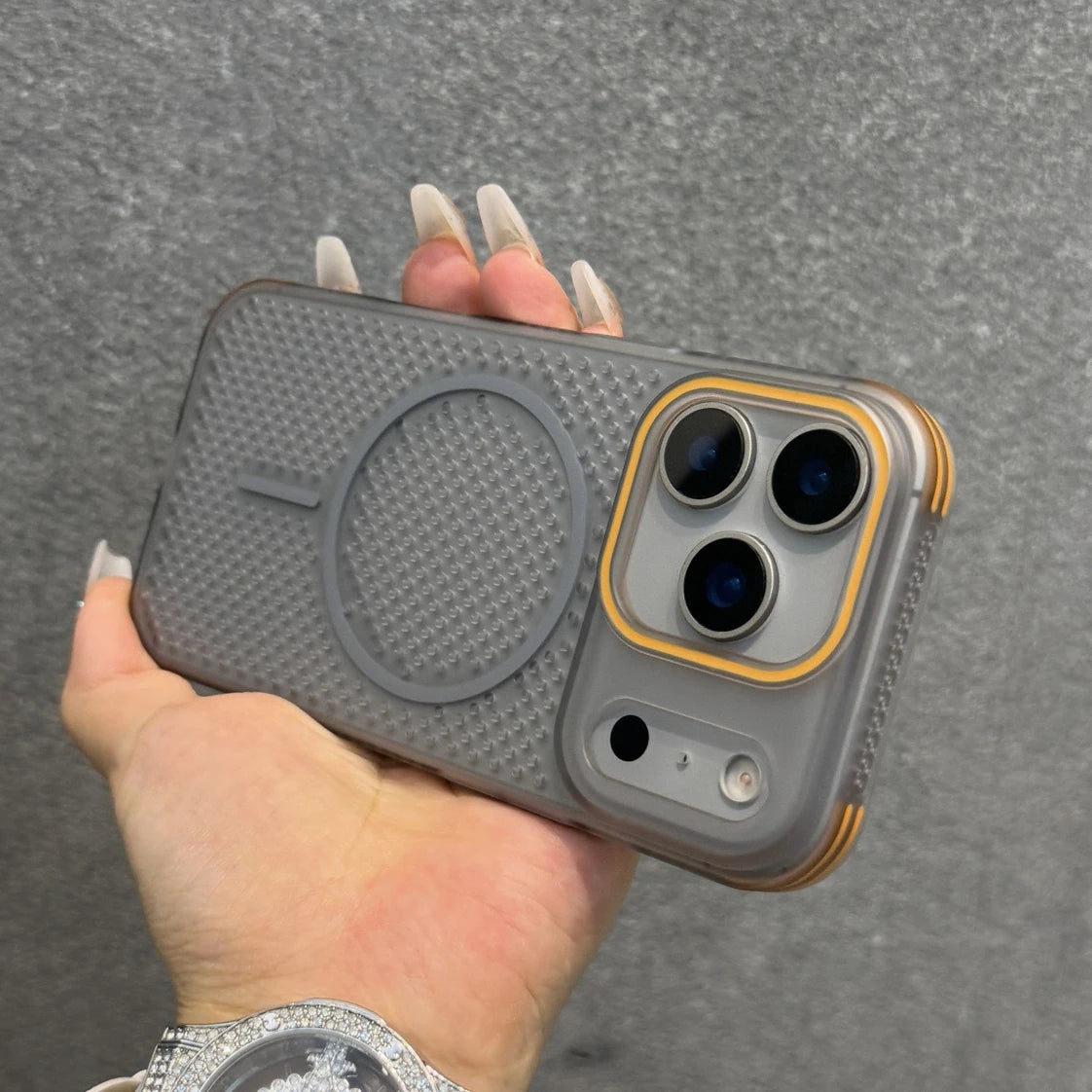 Breathable MagSafe case for iPhone 17 Pro Max