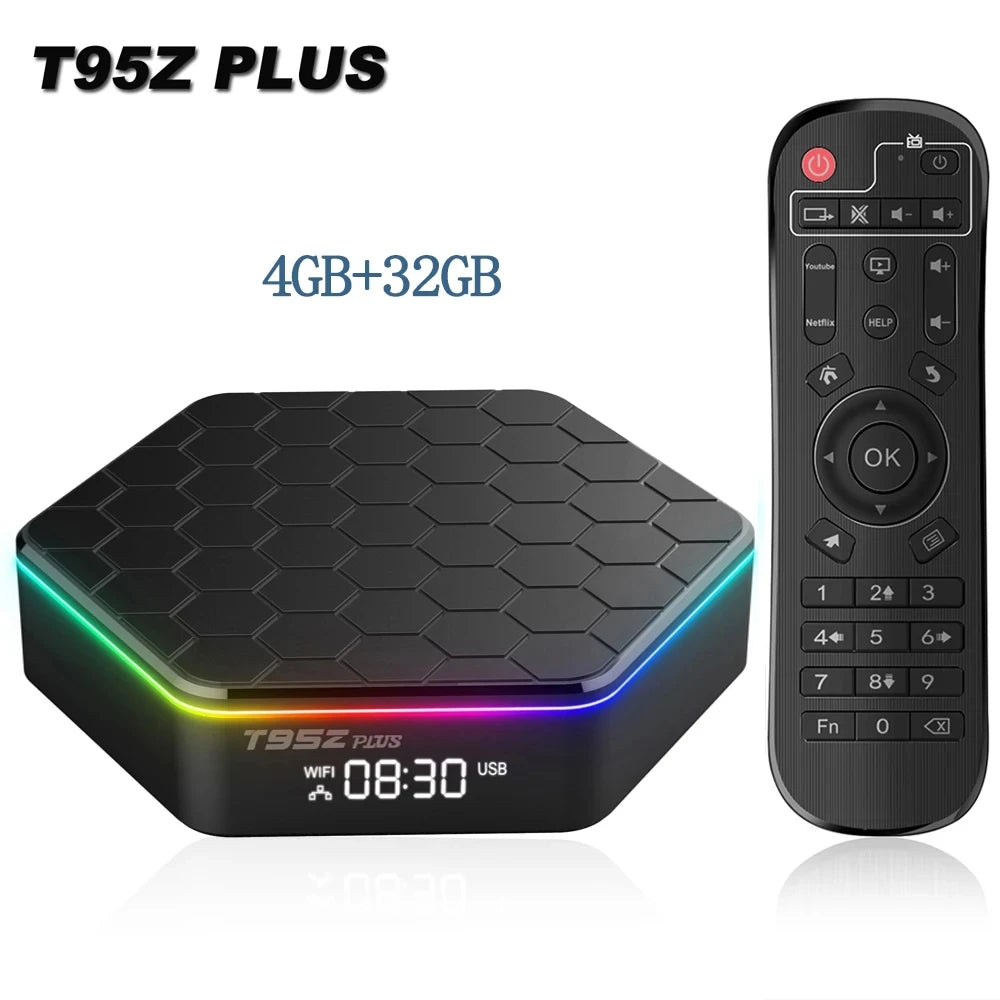 Android 12 TV Box 4K/6K with WiFi6 and 3D