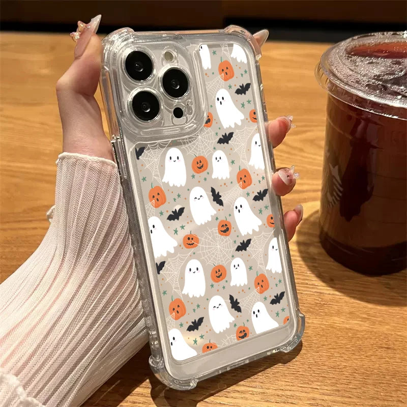 Süße Halloween Kürbis Hülle iPhone 17