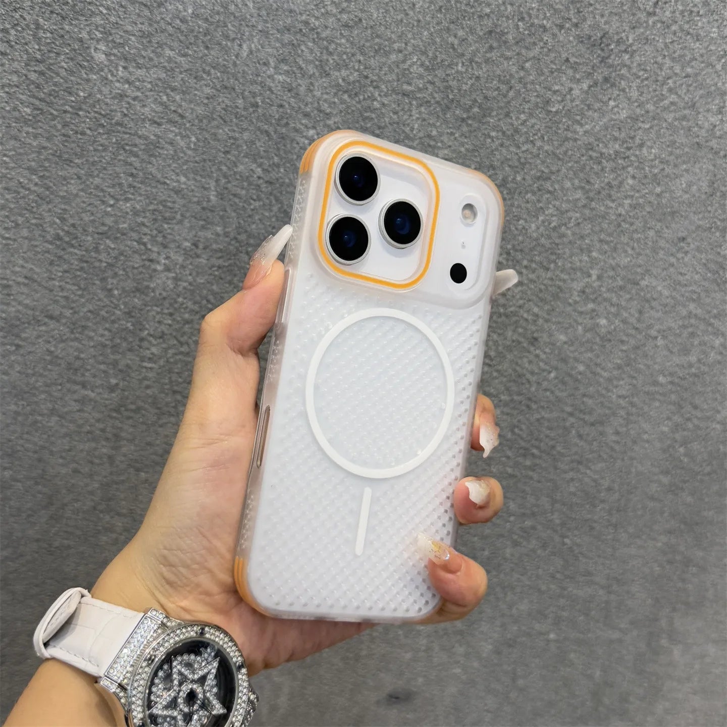 Breathable MagSafe case for iPhone 17 Pro Max