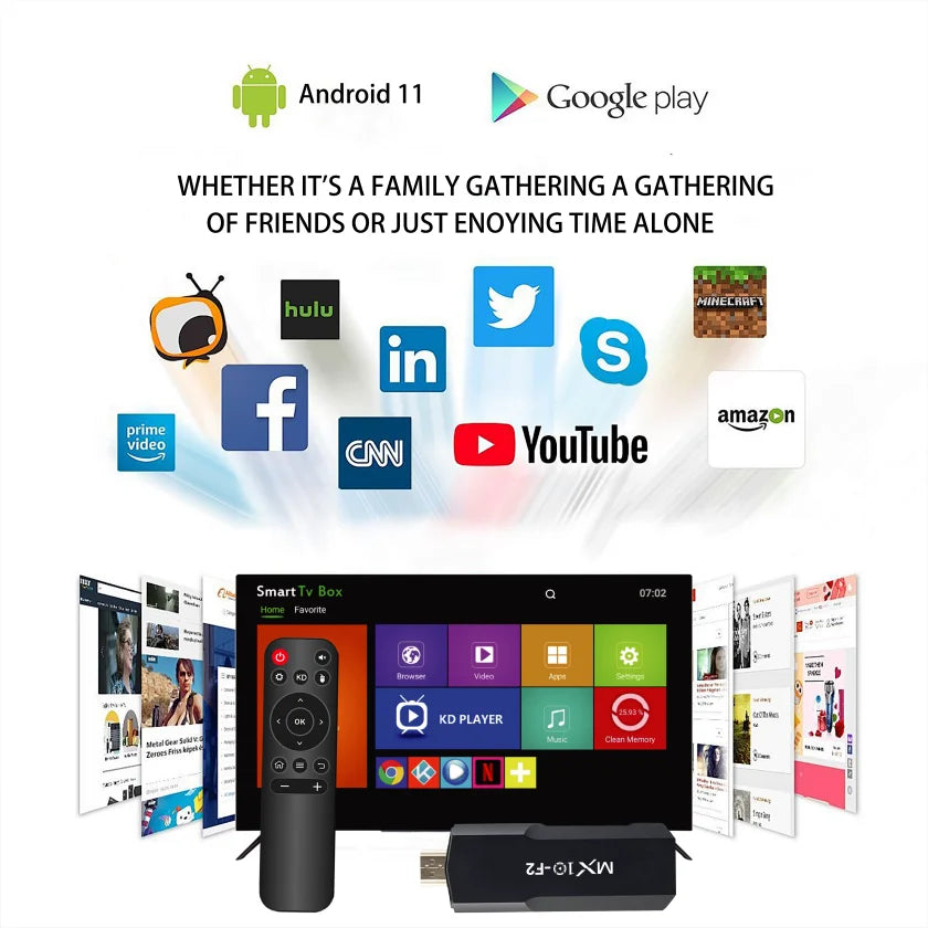 Android TV stick F2 with RK3228A quad-core processor
