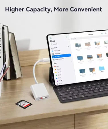 2-in-1 USB Typ-C SD TF Kartenleser Adapter