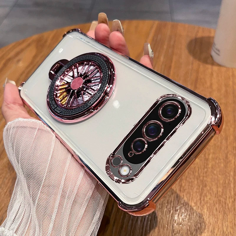 Glitzernde Silikonhülle für Google Pixel 10