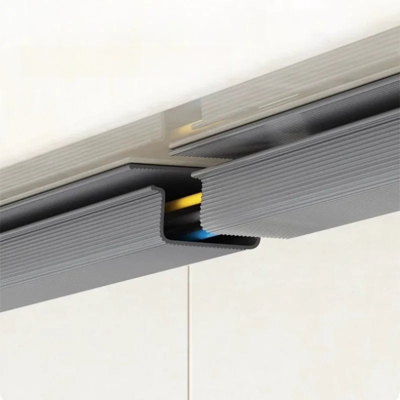 PVC Kabelkanal Untertisch Kabelmanagement Tray Organizer