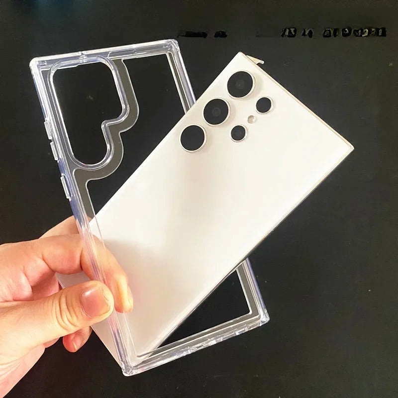 Transparente Slim TPU Hülle für Samsung Galaxy S25 Ultra