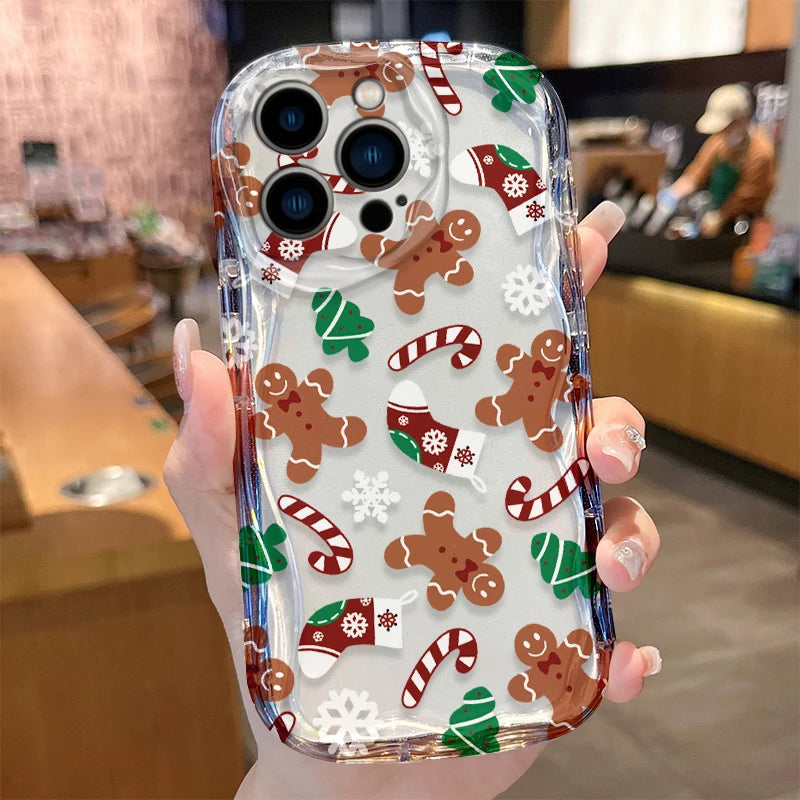 Christmas silicone case for iPhone 16 Pro Max