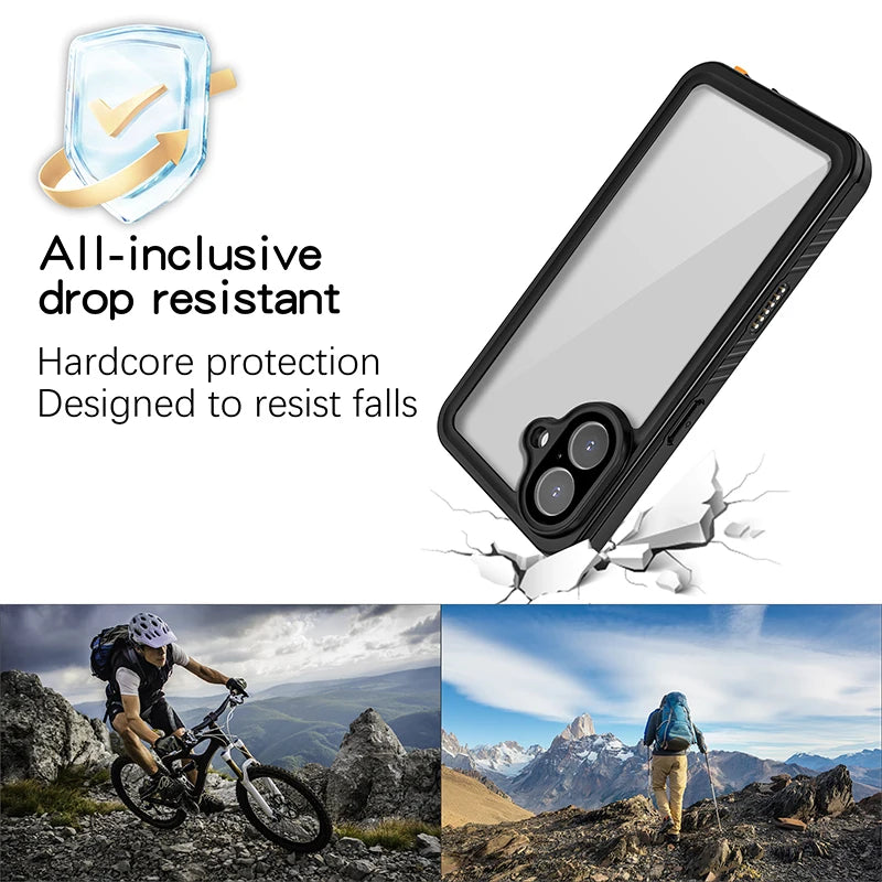 Shellbox Waterproof Full-Cover Case for iPhone 17
