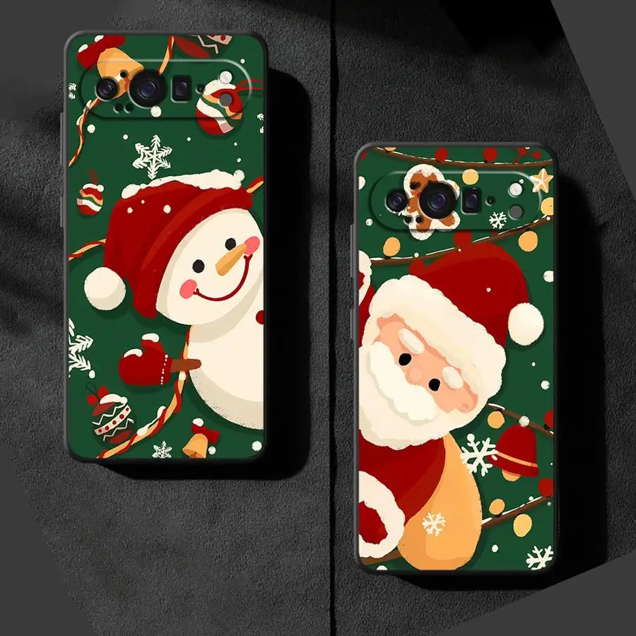 Cartoon Silikon Handyhülle für Google Pixel 10 9 und 8