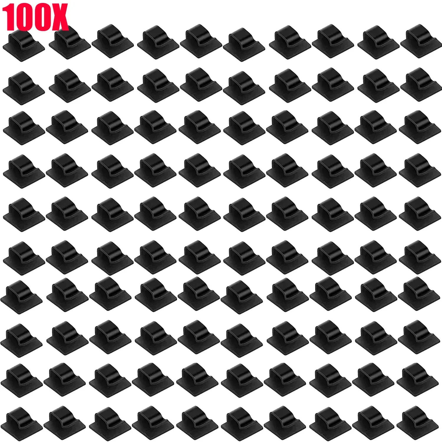Silikon Kabelklemmen Selbstklebend 10–100 Stück