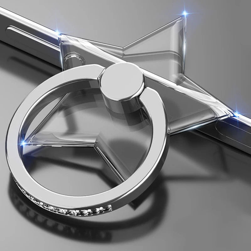 Transparenter 360° Handy-Ringhalterständer